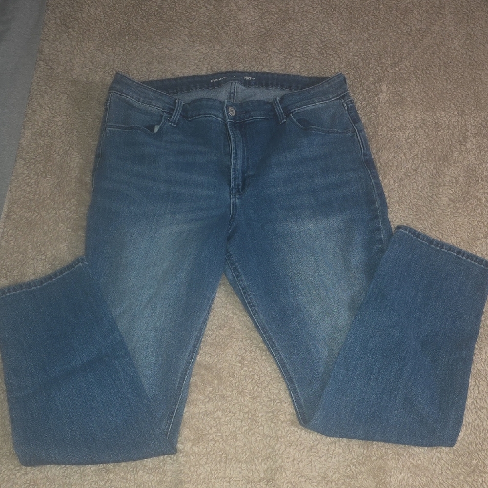 Old Navy Men's Straight Blue Jeans